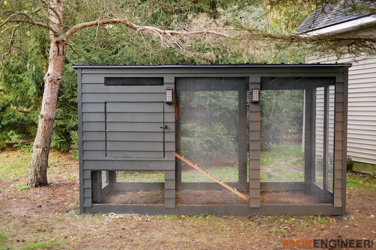 Modern Chicken Coop Rogue Engineer   DIY Modern Chicken Coop Plans Rogue Engineer 3 