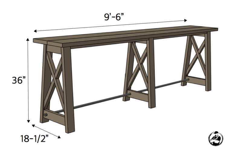 Bar Top Console Table » Rogue Engineer