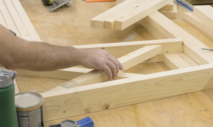 DIY Bar Top Console Table Plans Step 3