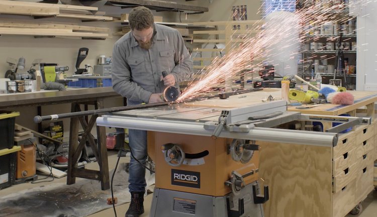 DIY Bar Top Console Table Plans Step 8