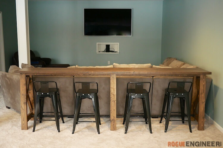 Bar Top Console Table » Rogue Engineer