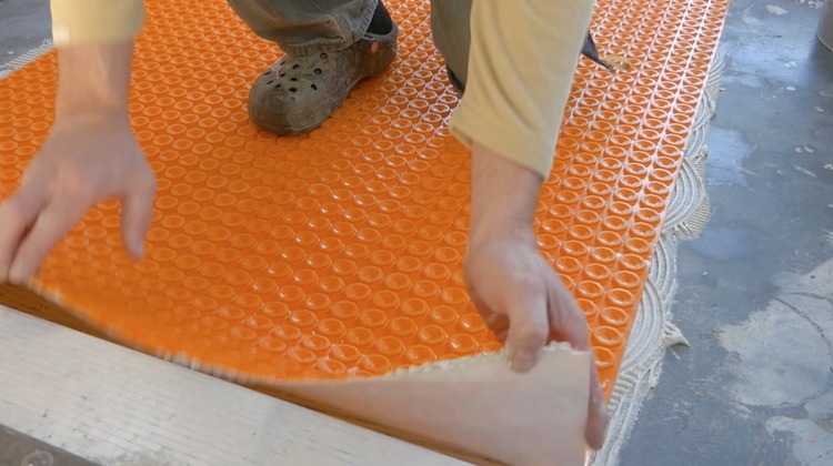 DIY Heated Tile Floor Tutorial 3