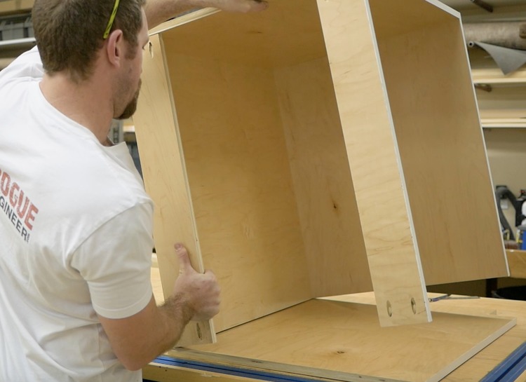 15in 4-Drawer Base Cabinet Carcass (Frameless) » Rogue Engineer