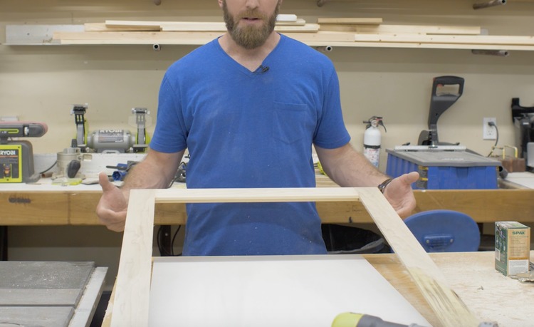 How to make cabinet end panels step 5