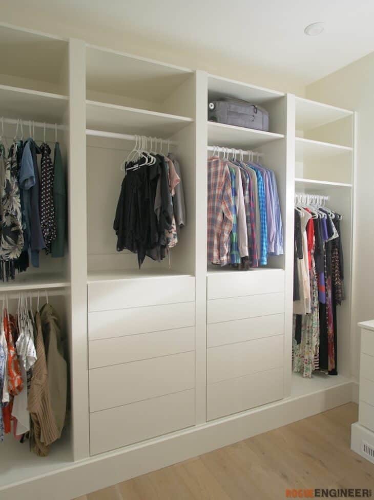 DIY Master Closet » Rogue Engineer