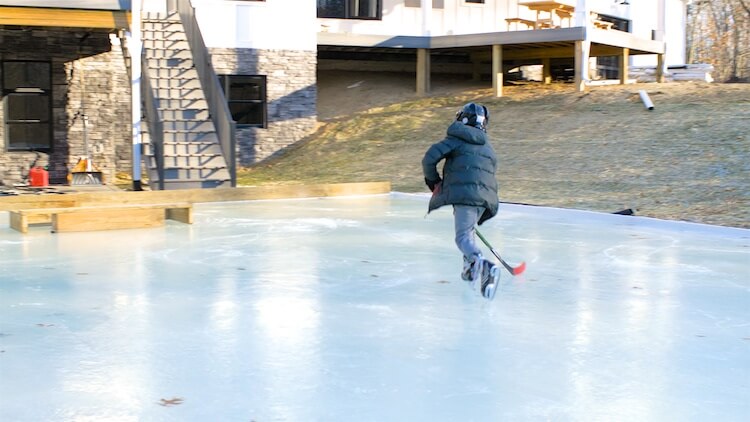 backyard ice rink