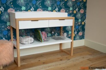 DIY Modern Changing Table Plans Rogue Engineer 3