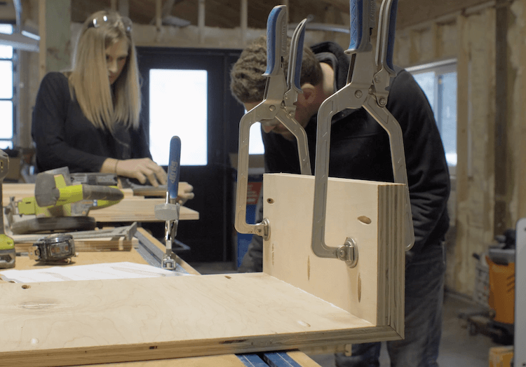 DIY Modern Changing Table Plans Step 2