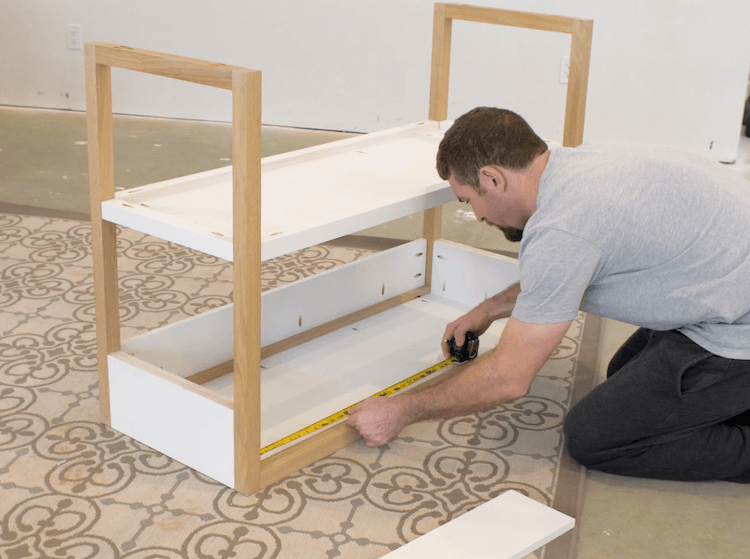 DIY Modern Changing Table Plans Step 8