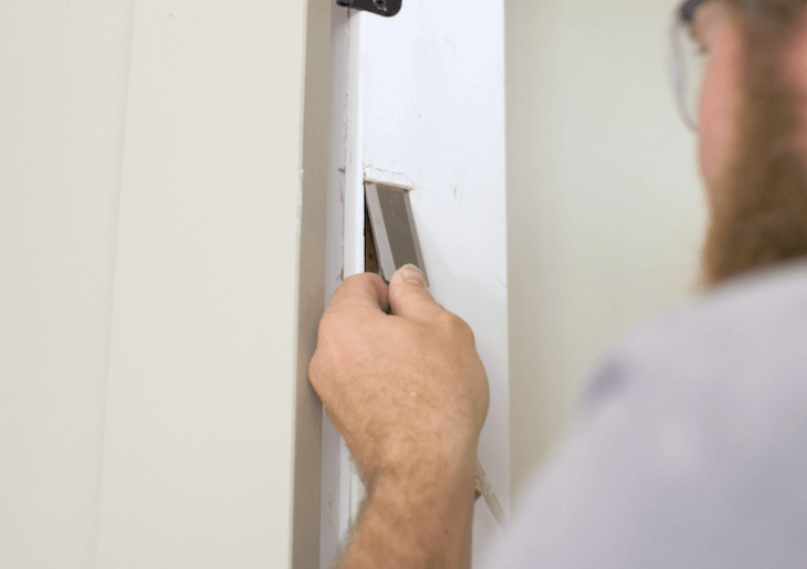 Installing a Prehung Interior Door & Jamb Switch » Rogue Engineer