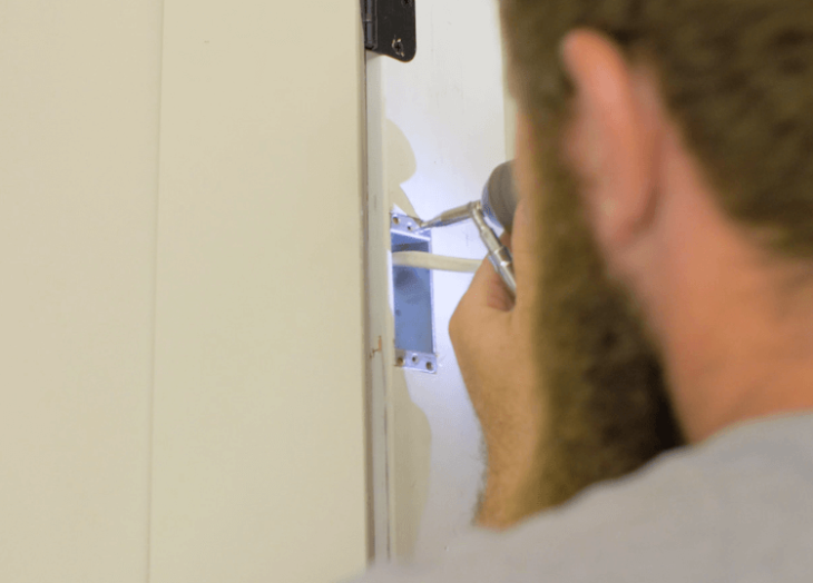 Installing a Prehung Interior Door & Jamb Switch » Rogue Engineer