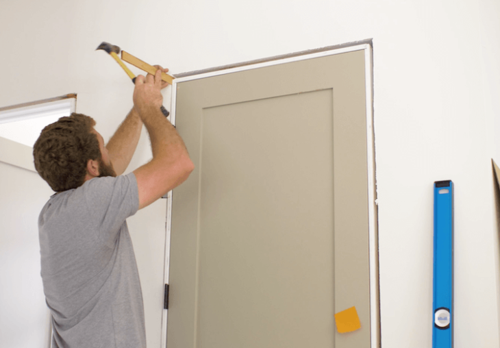 Installing a Prehung Interior Door & Jamb Switch » Rogue Engineer