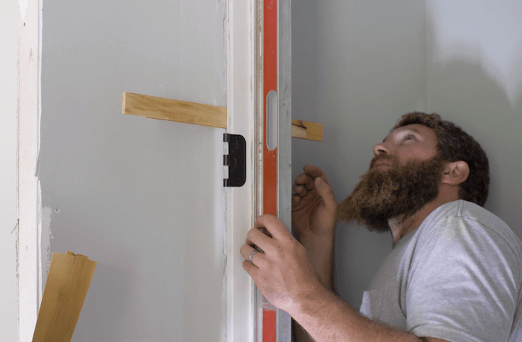 How to Install Prehung Interior Door with Jamb Switch2