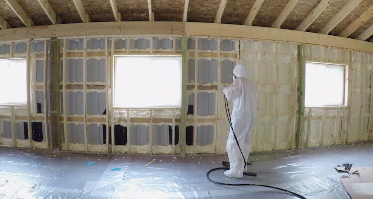 Insulating with Spray Foam Rogue Engineer 11