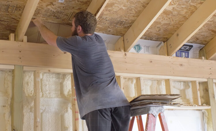 Insulating with Spray Foam Rogue Engineer 12