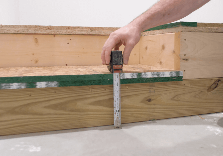 How to build a theater riser Step 11