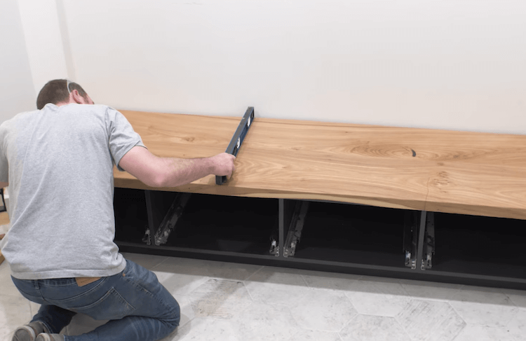 DIY Mudroom Bench 24