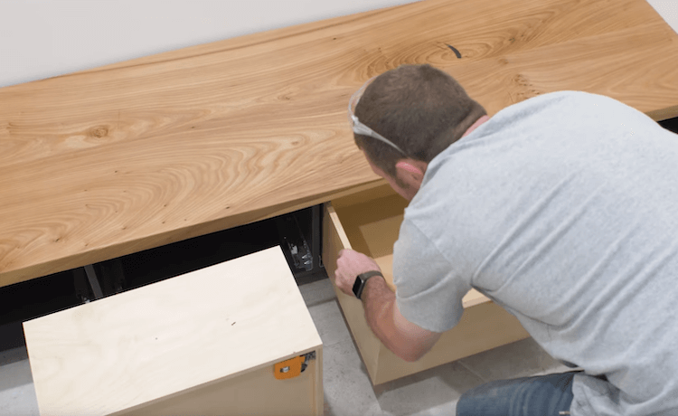 DIY Mudroom Bench 26