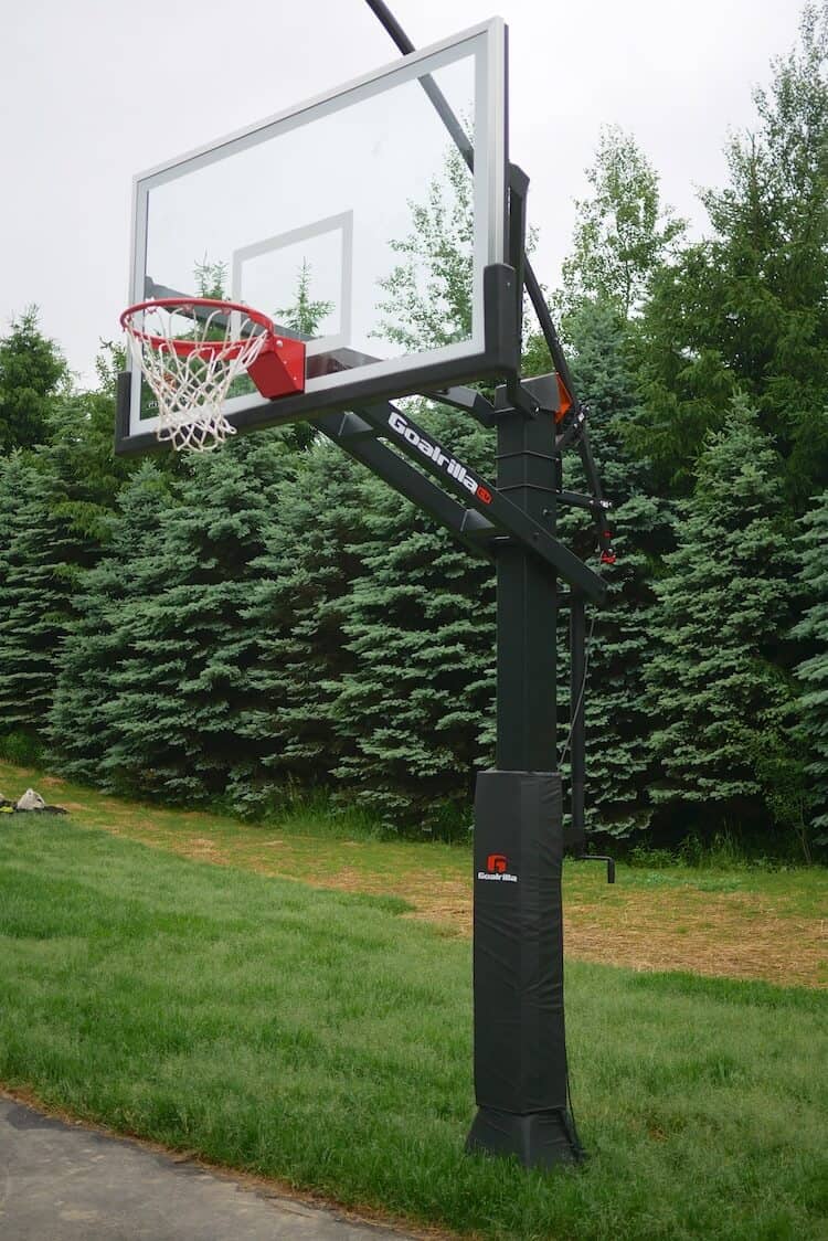 In Ground Basketball Hoop Installation 1