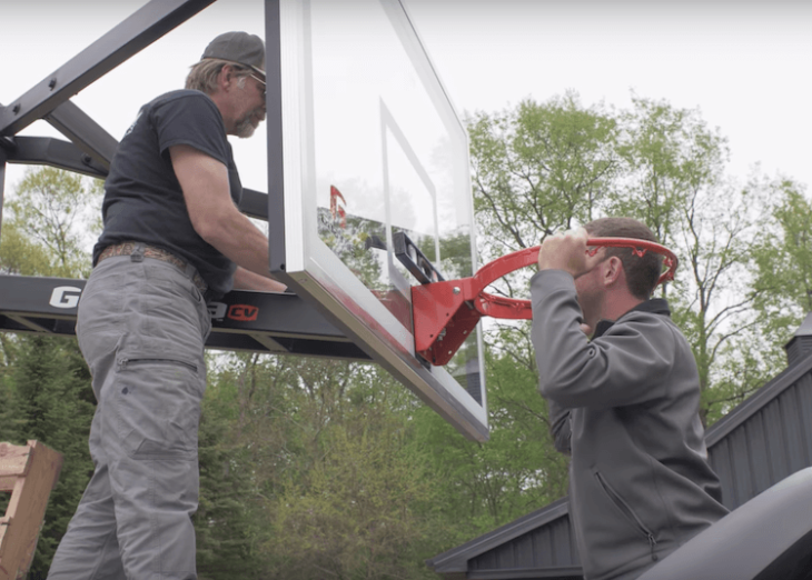 InGround Basketball Hoop Installation » Rogue Engineer