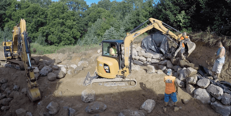 Dream House Build EP 4 - Wiring, HVAC, and Retaining Walls » Rogue Engineer