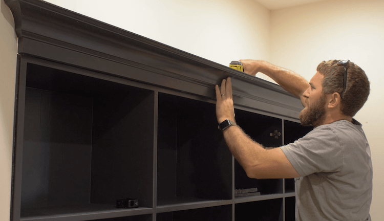 How to Build Mudroom Lockers 20