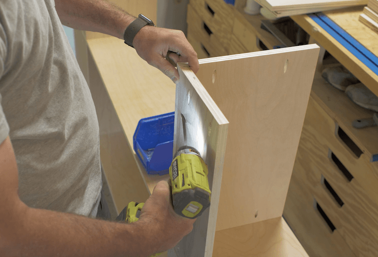 How to Build Mudroom Lockers 5