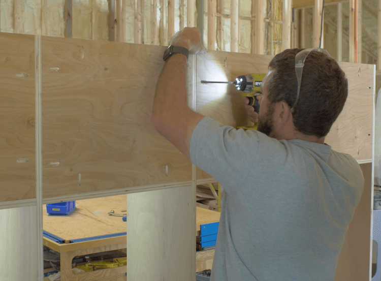 How to Build Mudroom Lockers 7