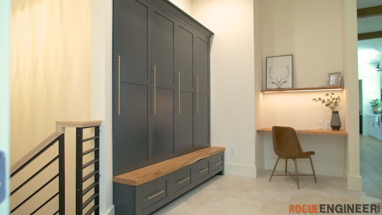 How to build Mudroom Lockers 2