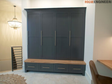 How to build Mudroom Lockers 4