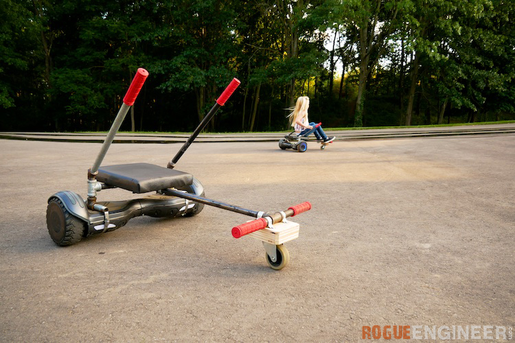 DIY Hoverboard Go-Kart Attachment | HoverKart