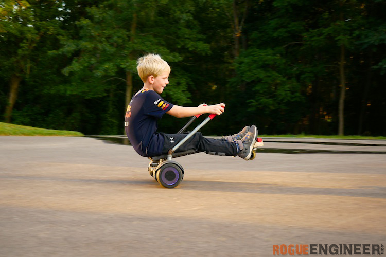 How to build online a hoverboard go kart