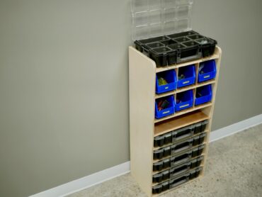 DIY Small Parts Organizer Plans Rogue Engineer 1