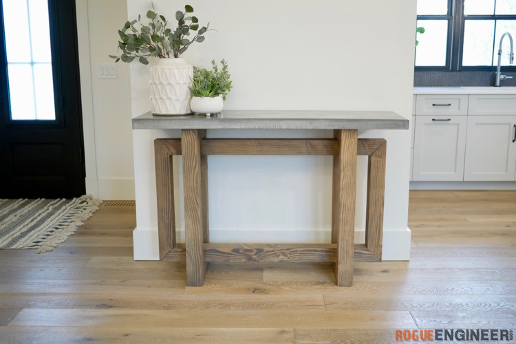 restoration hardware sofa table