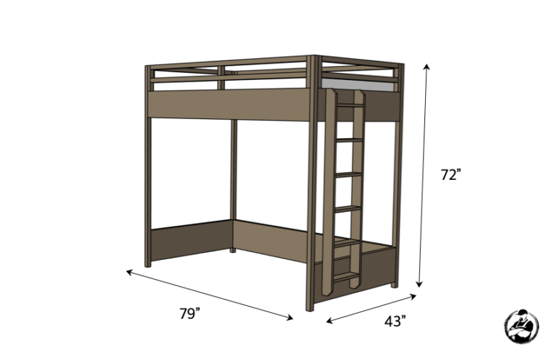 Twin Loft Bed » Rogue Engineer