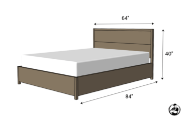 Queen Platform Bed » Rogue Engineer