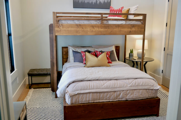 Twin Loft Bed Rogue Engineer, How To Make A Queen Over Bunk Bed