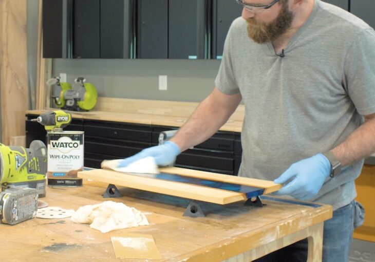 Epoxy River Serving Tray » Rogue Engineer