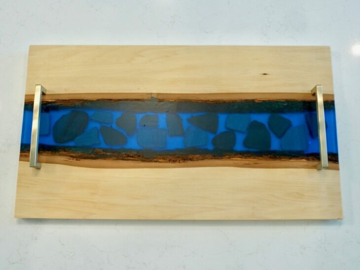 Epoxy River Serving Tray » Rogue Engineer