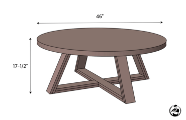 Round Coffee Table » Rogue Engineer