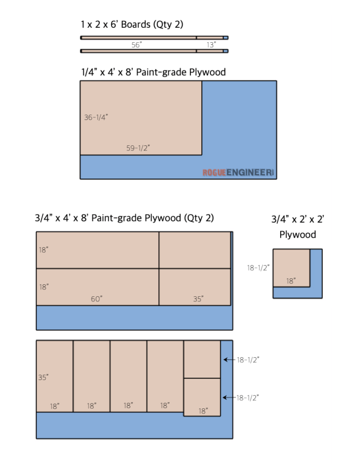 Storage Unit with Beveled Edge » Rogue Engineer