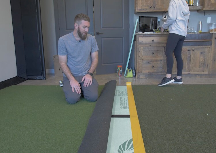 DIY Golf Sim Process 15