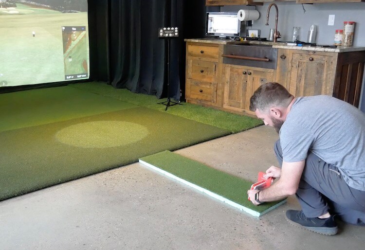 DIY Golf Sim Process 18