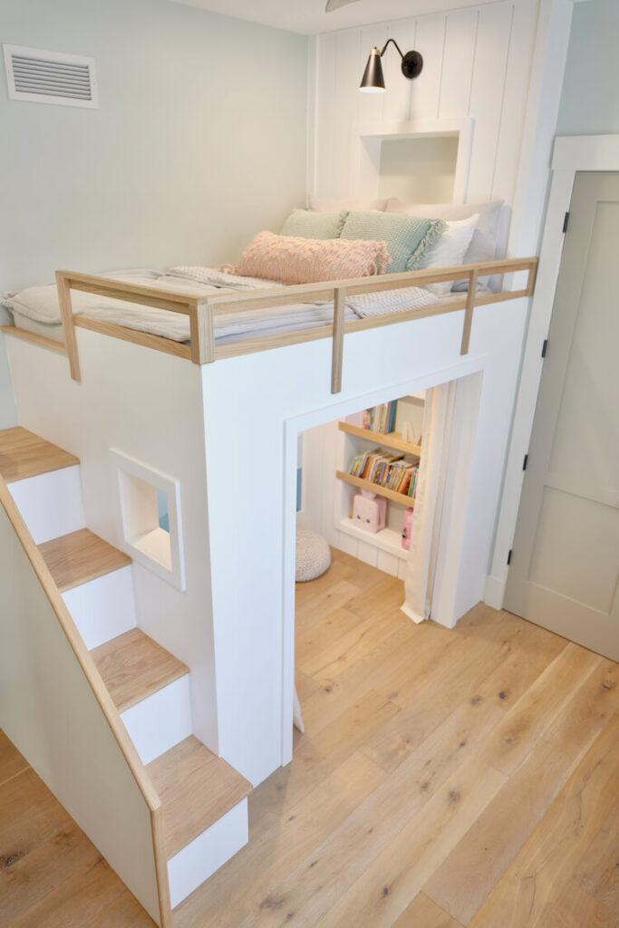 Built in loft clearance bed