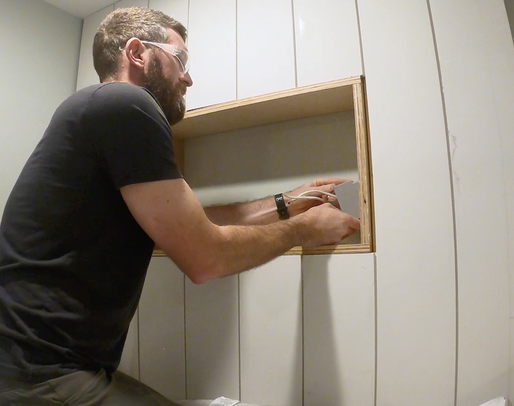 DIY Built In Loft Bed Step 16