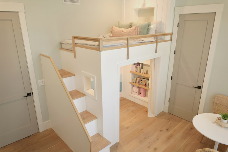 Building a loft bed with deals stairs