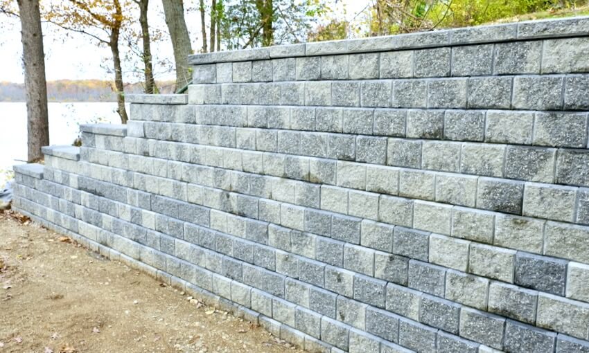 Building a Block Retaining Wall » Rogue Engineer