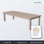 Easy Outdoor Table
