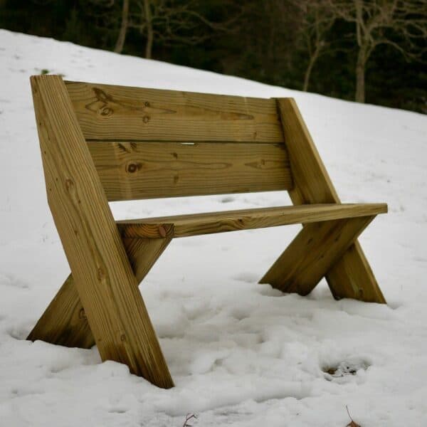 2x8 outdoor bench gallery 3