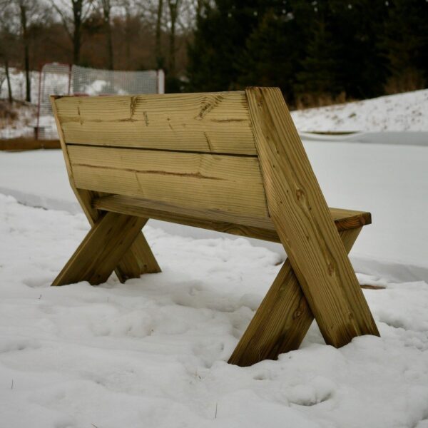 2x8 outdoor bench gallery 4